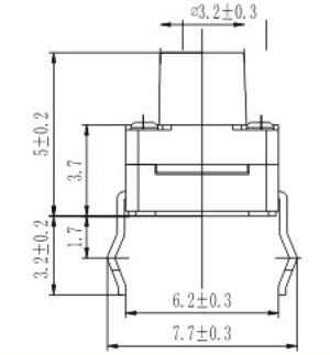 密封型開關(guān)結(jié)構(gòu)圖